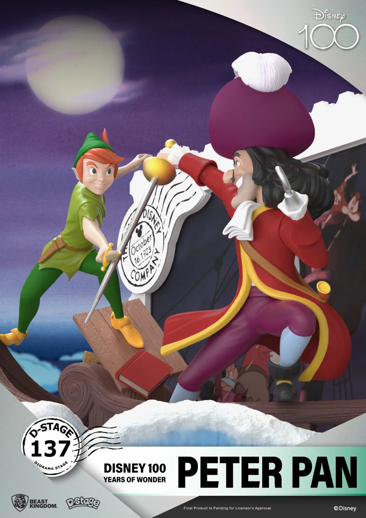 Beast Kingdom Disney 100 Years of Wonder Peter Pan Statue