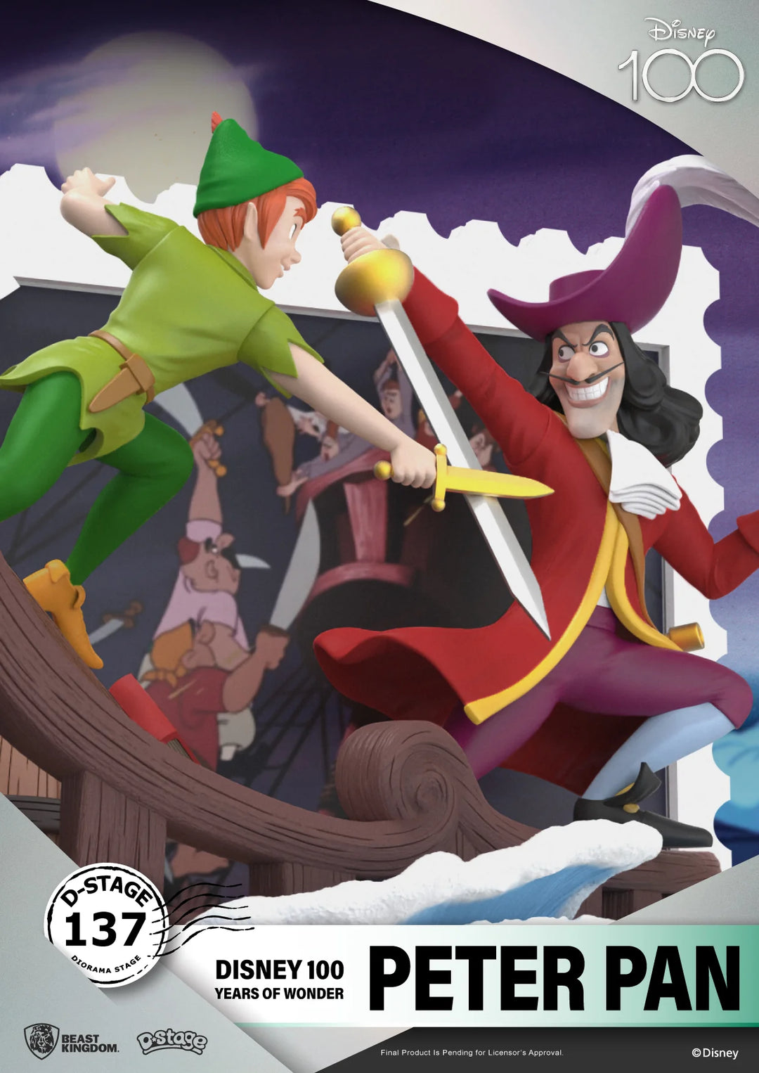 Beast Kingdom Disney 100 Years of Wonder Peter Pan Statue