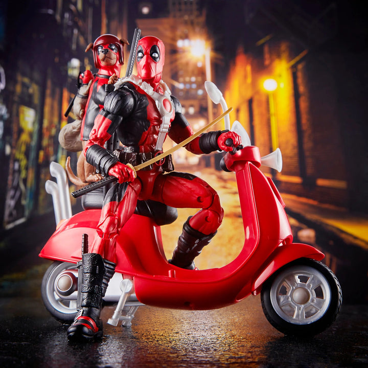 Marvel Legends Deadpool Figure with Scooter 6" Action Figure