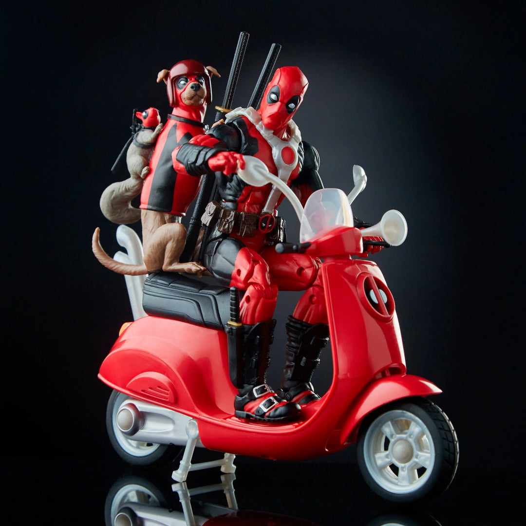 Marvel Legends Deadpool Figure with Scooter 6" Action Figure