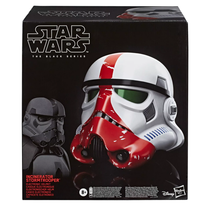 Star Wars The Black Series Incinerator Stormtrooper Premium Electronic Helmet