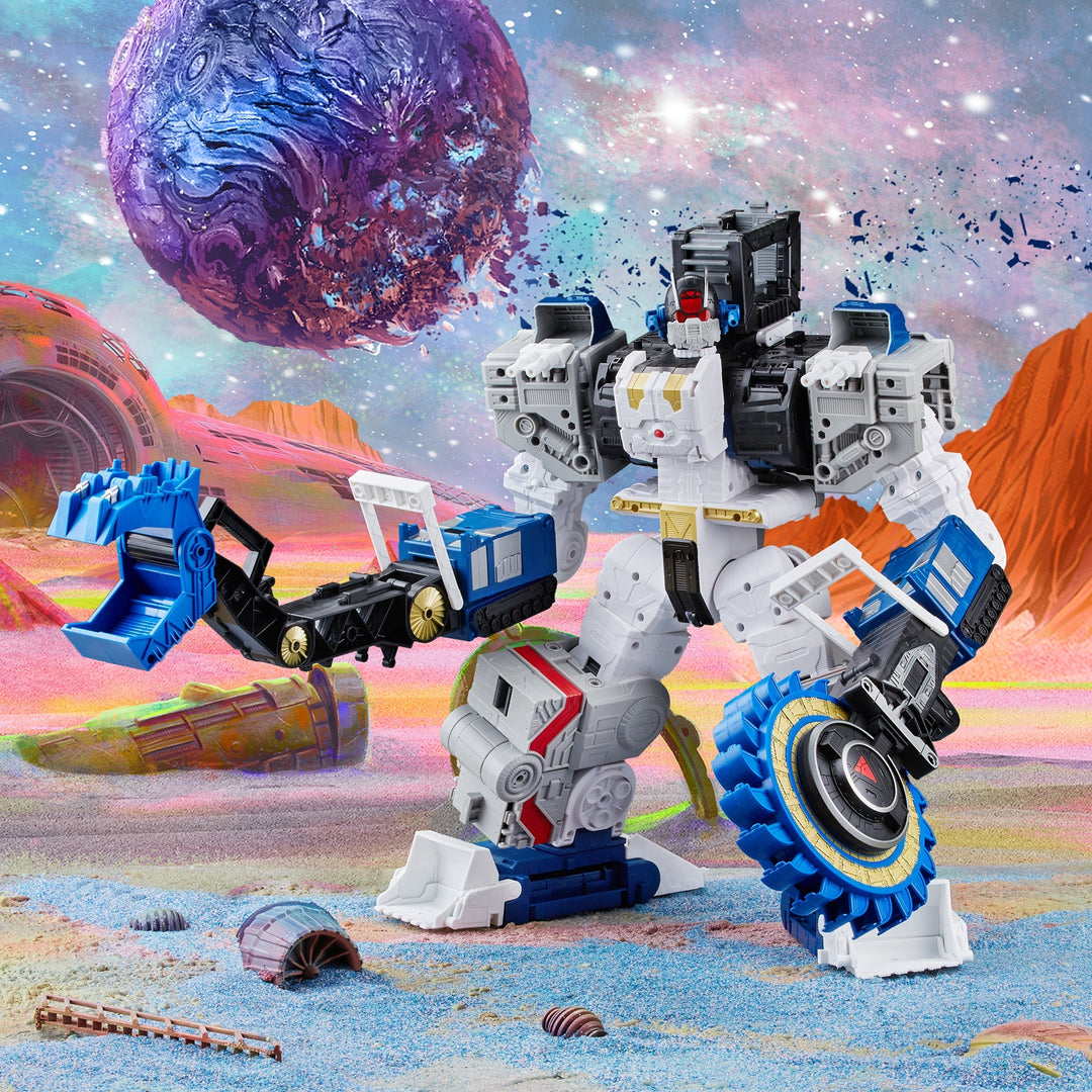 Transformers Generations Legacy Series Titan Cybertron Universe Metroplex 22" Action Figure