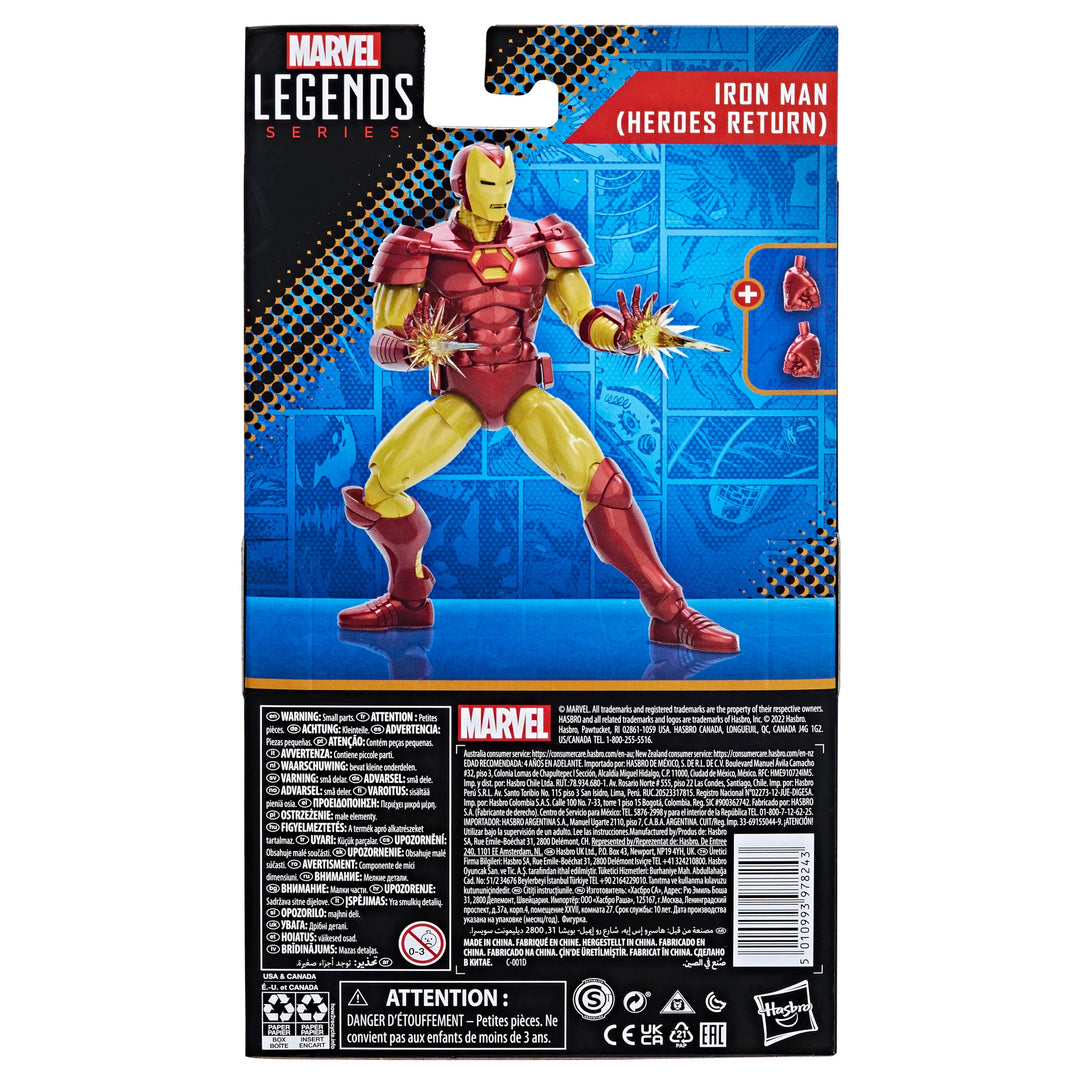 Marvel Legends Series Marvel Comics Iron Man (Heroes Return) Action Figure
