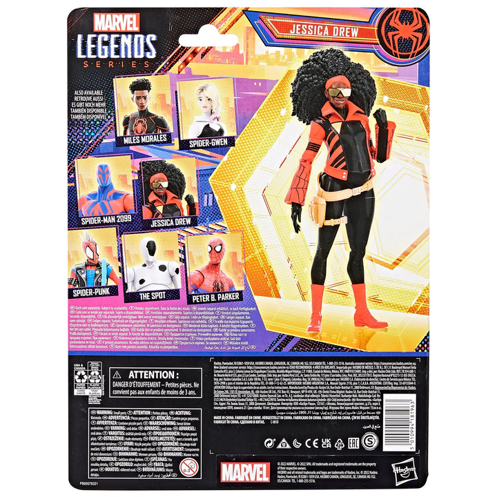 Marvel Legends Series Spider-Man: Across the Spider-Verse Jessica Drew Action Figure