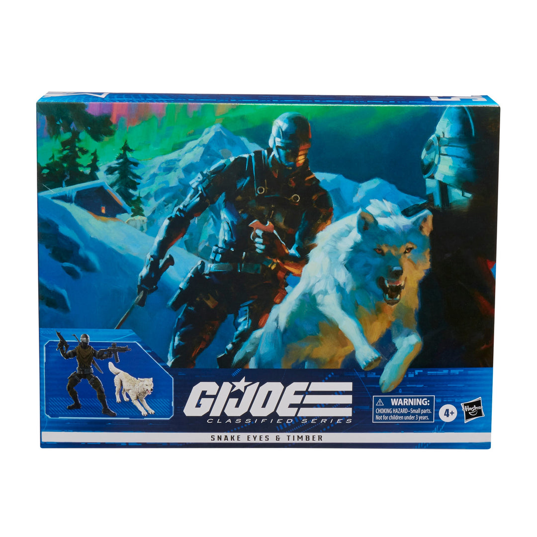 G.I. Joe Classified Series Snake Eyes & Timber Action Figures