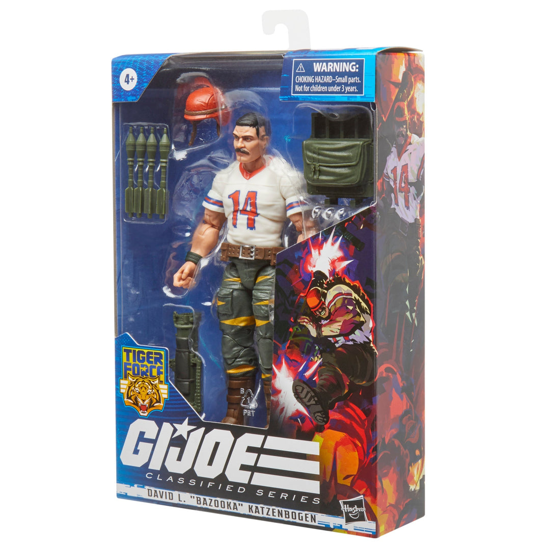 G.I. Joe Classified Series Tiger Force David L. “Bazooka” Katzenbogen Action Figure