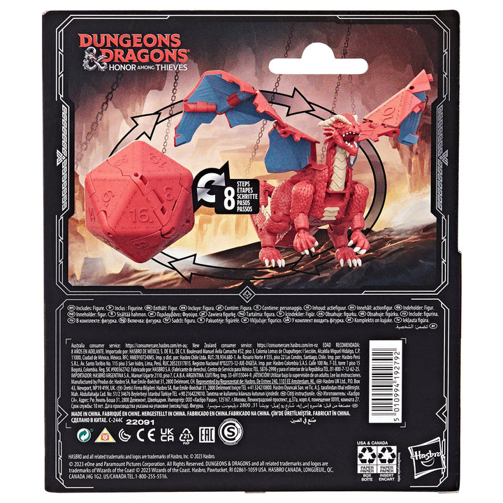 Dungeons & Dragons Honour Among Thieves D&D Dicelings Red Dragon