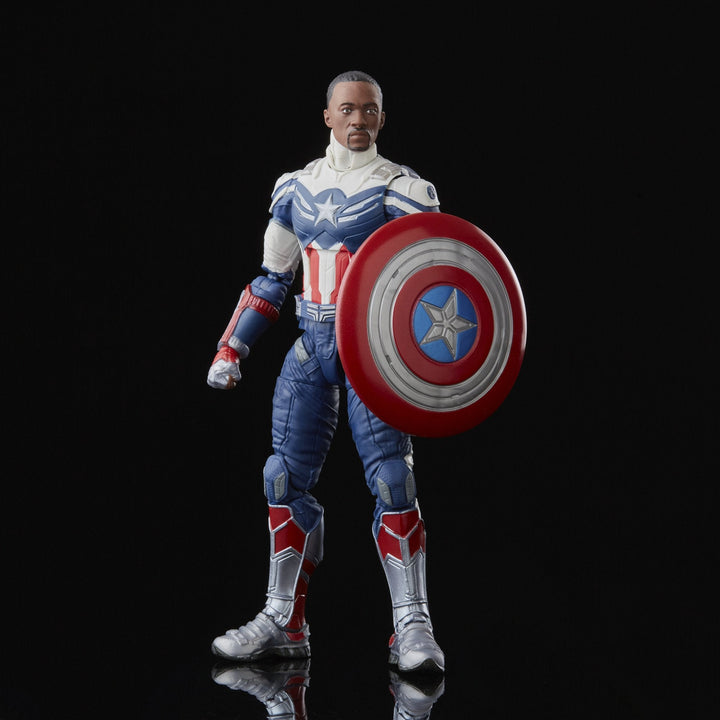 Marvel Legends Captain America Sam Wilson and Captain America Steve Rogers