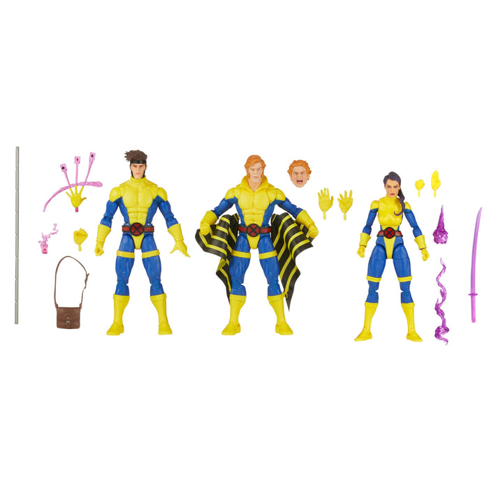 Marvel Legends Series Marvel’s Banshee, Gambit, & Psylocke Action Figures