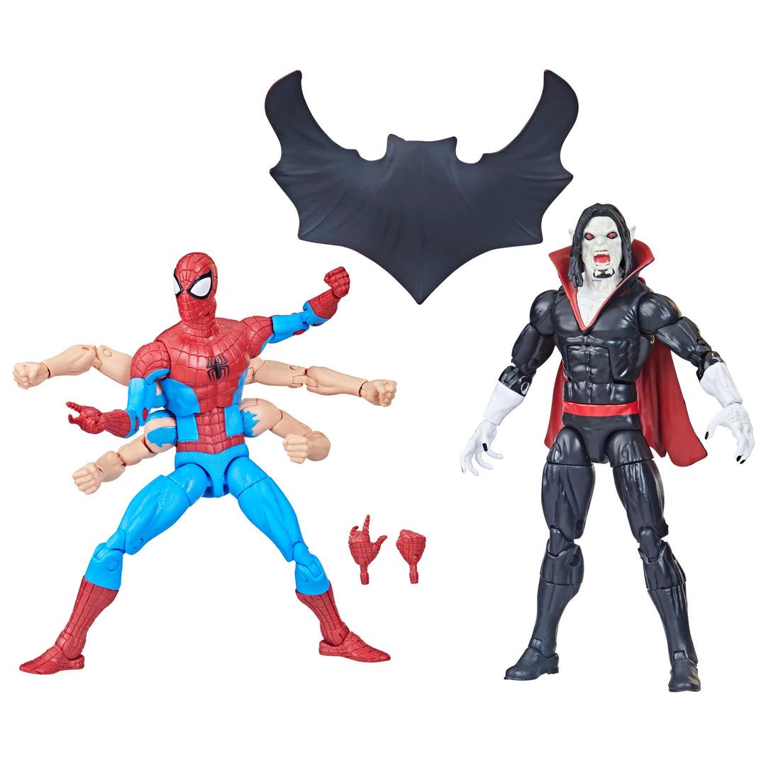 Marvel Legends Series Spider-Man vs Morbius 6" Action Figures