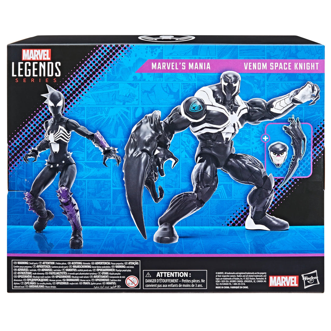 Marvel Legends Series Venom Space Knight and Marvel's Mania 6" Action Figures