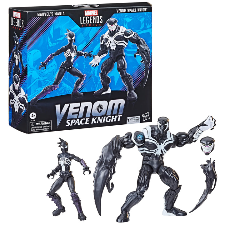 Marvel Legends Series Venom Space Knight and Marvel's Mania 6" Action Figures