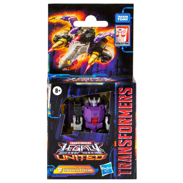 Transformers Legacy United Core Class Energon Universe Galvatron Action Figure