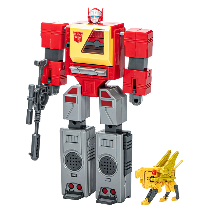 Transformers Retro 40th Anniversary Autobot Blaster & Steeljaw Action Figure