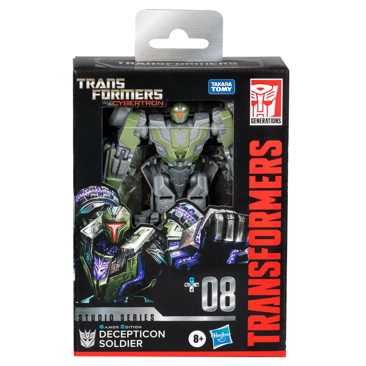 Transformers Studio Series Deluxe Transformers: War for Cybertron 08 Decepticon Soldier