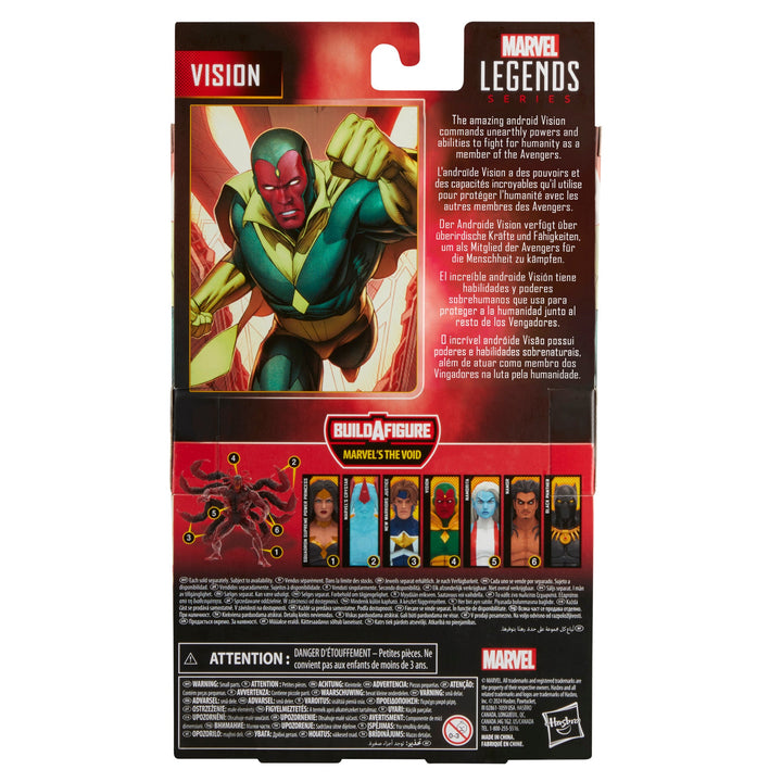 Marvel Legends The Void Series Vision 6" Action Figure