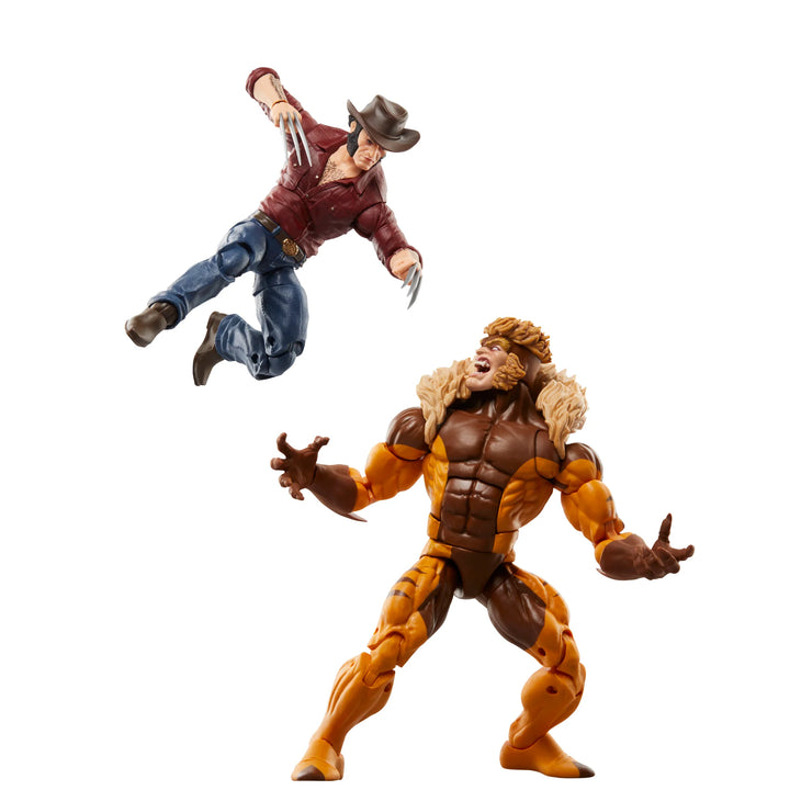 Marvel Legends Series Marvel's Logan vs Sabretooth 2-Pack 6" Action Figures