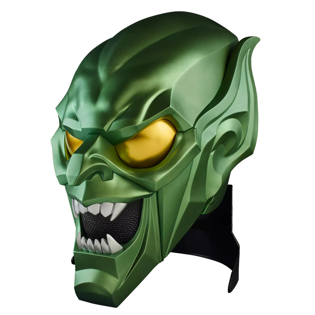 Marvel Legends Series Green Goblin Helmet & Pumpkin Bundle