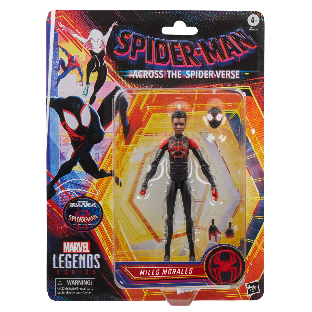 Marvel Legends Series Spider-Man Across the Spider-Verse Miles Morales 6" Action Figure