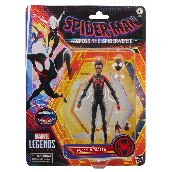 Marvel Legends Series Spider-Man Across the Spider-Verse Miles Morales 6" Action Figure