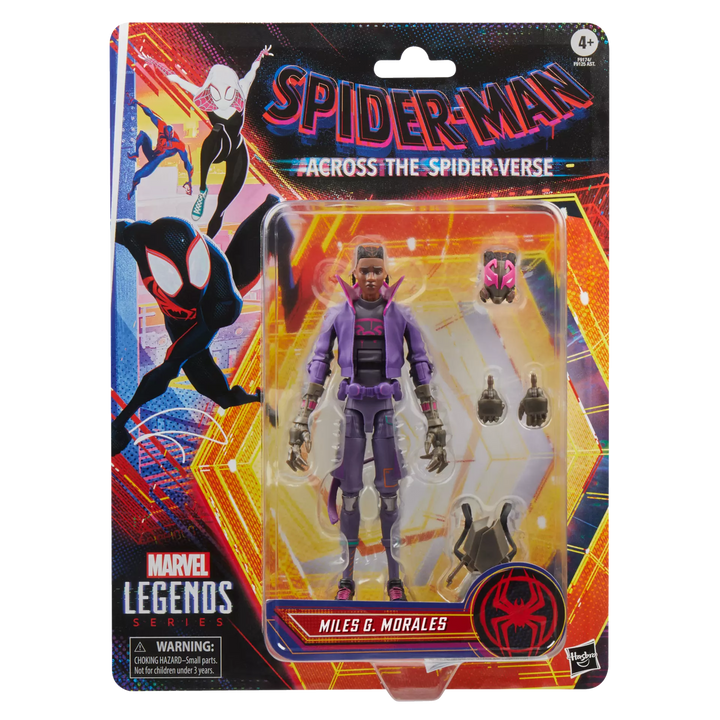 Marvel Legends Series Spider-Man Across the Spider-Verse Miles G. Morales 6" Action Figure