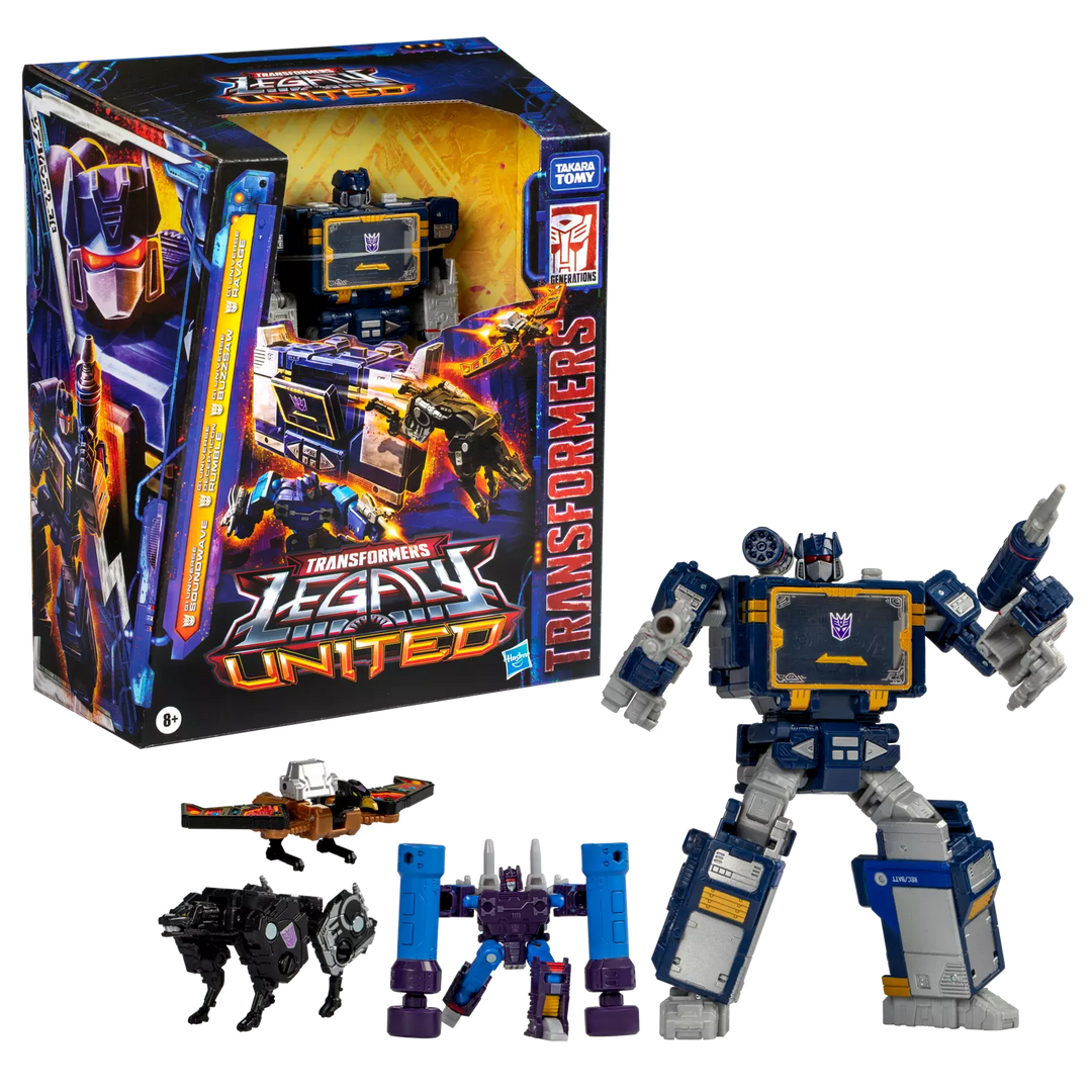 Transformers Legacy United Voyager Class G1 Universe Soundwave Action Figure