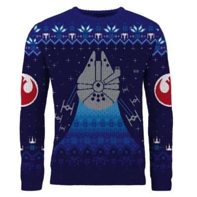 Official Star Wars Millennium Falcon Christmas Jumper