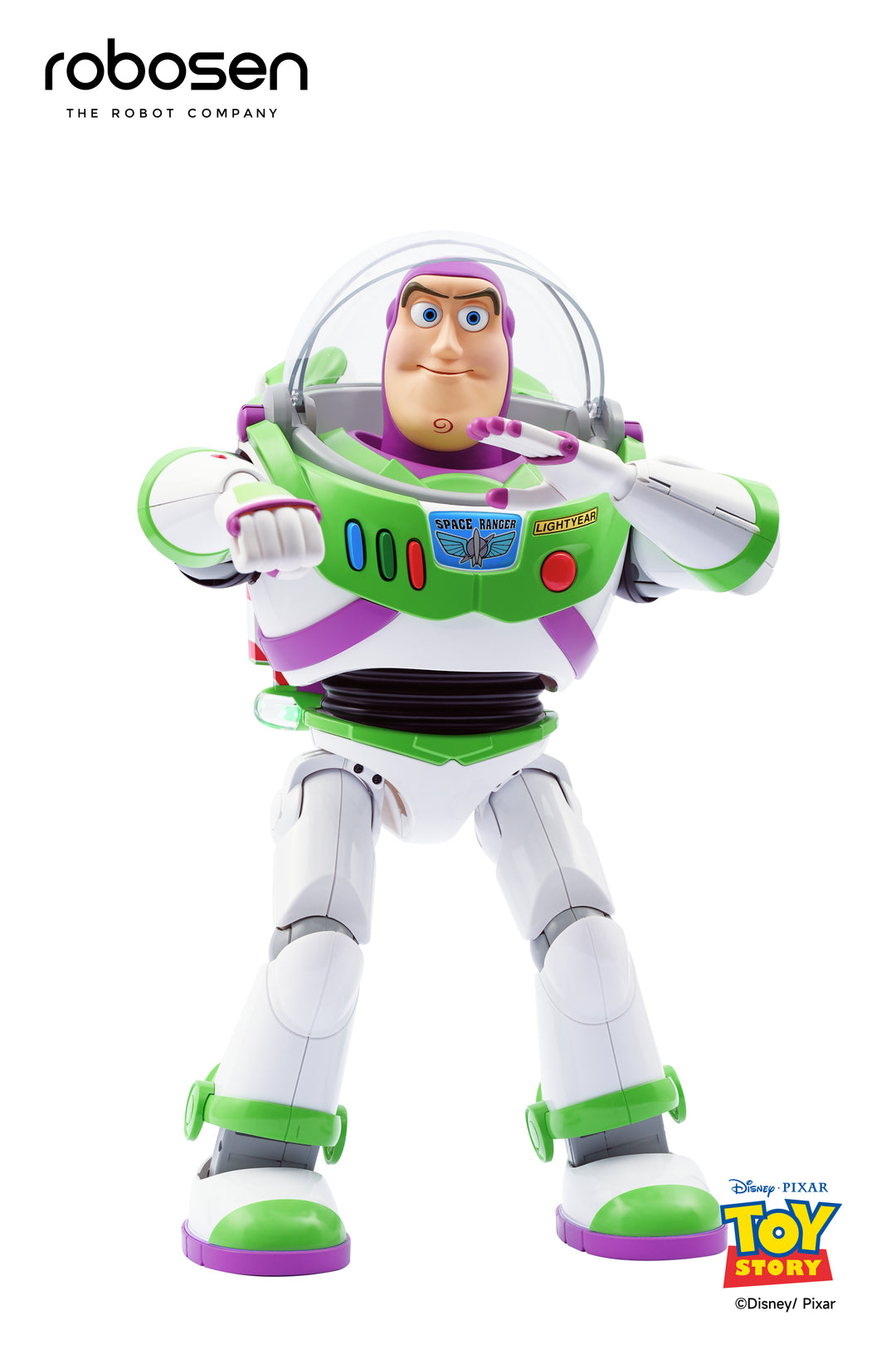 Robosen Toy Story Buzz Lightyear Space Ranger Robotic Action Figure