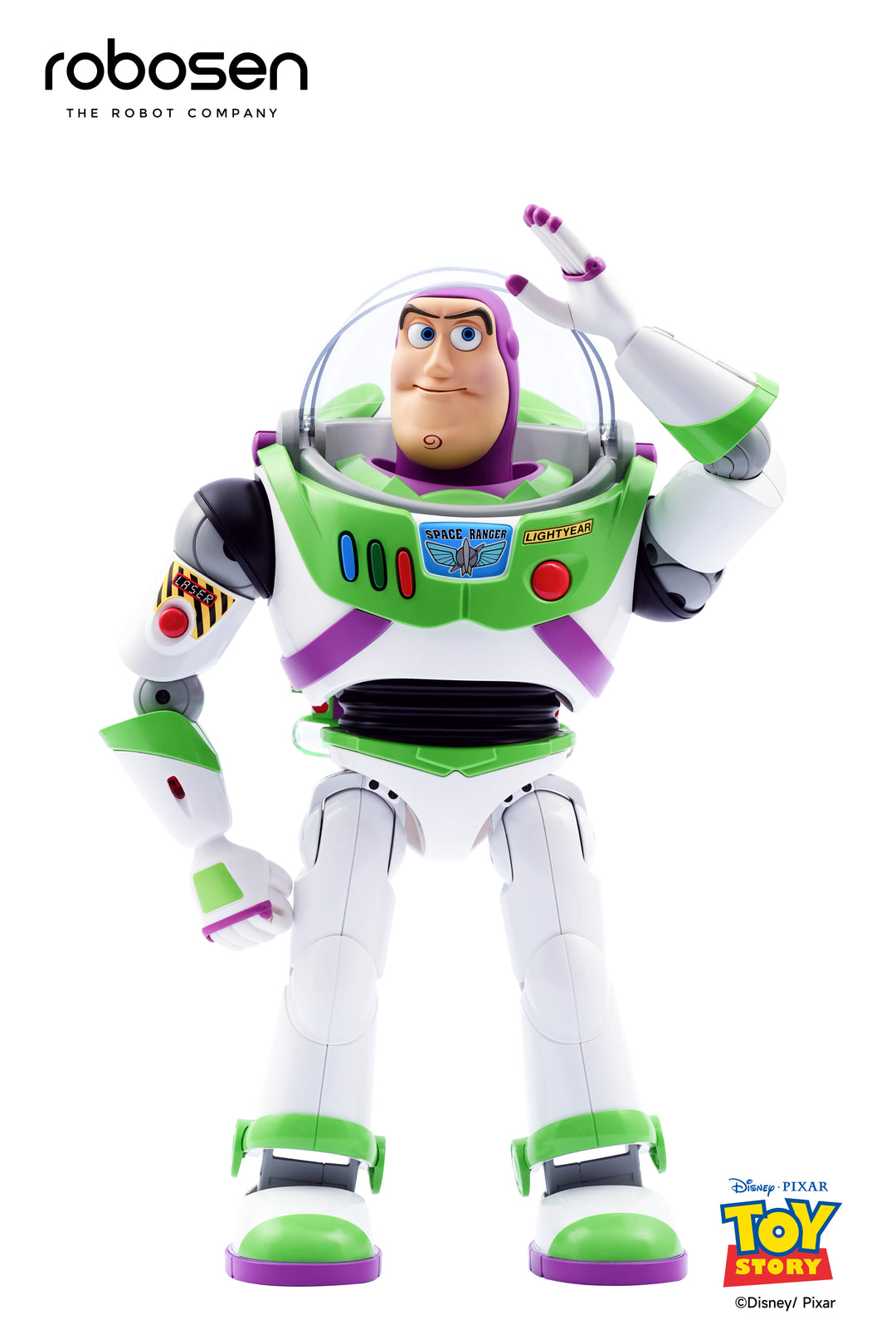 Robosen Toy Story Buzz Lightyear Space Ranger Robotic Action Figure