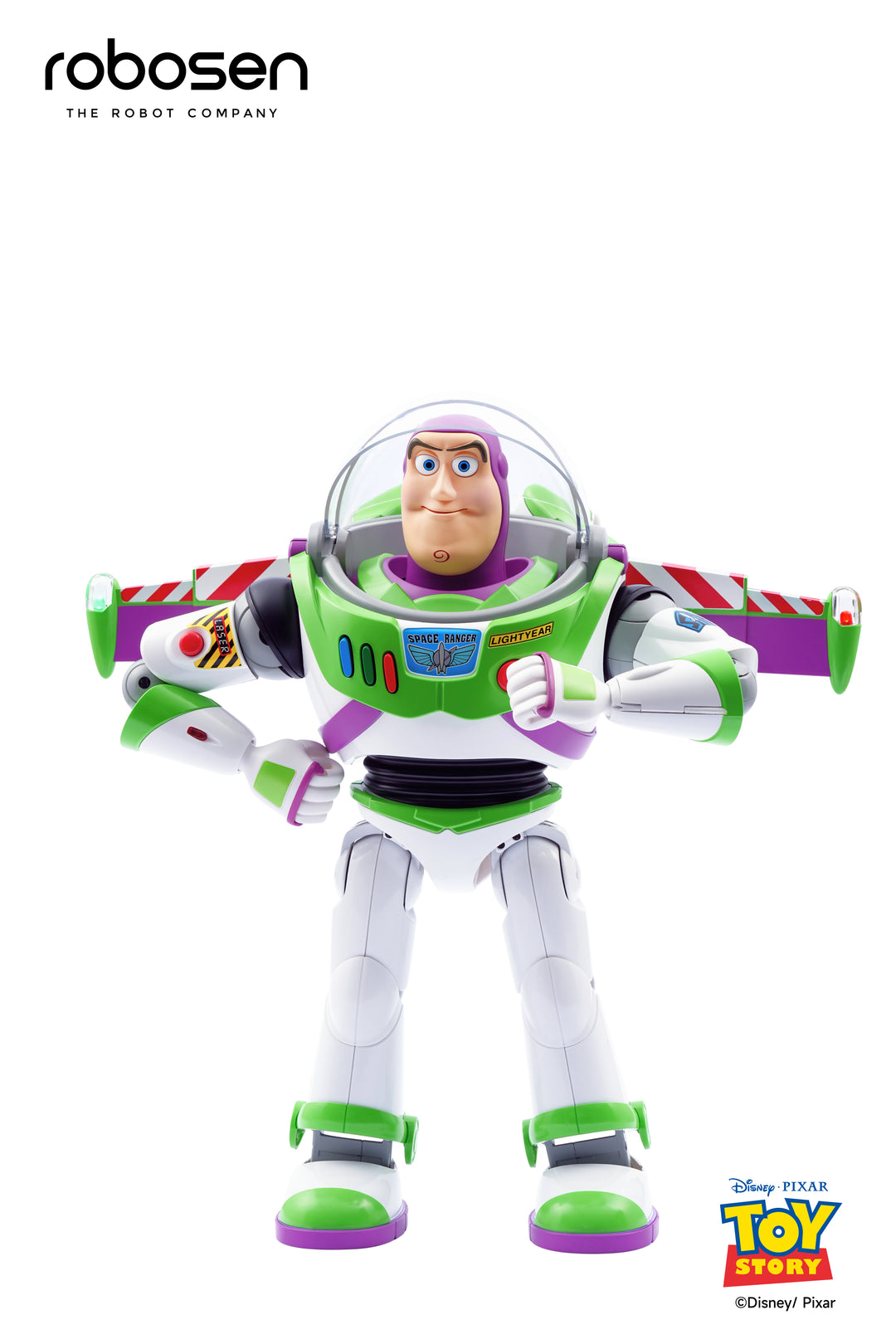 Robosen Toy Story Buzz Lightyear Space Ranger Robotic Action Figure