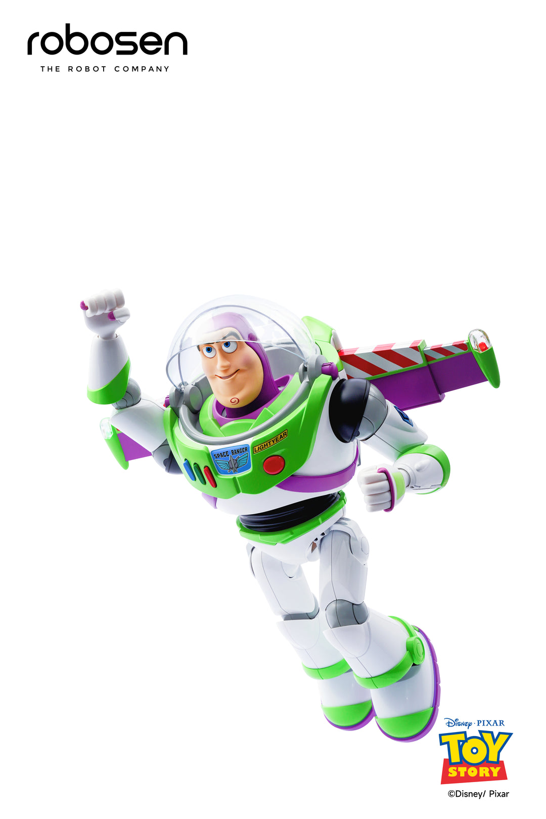 Robosen Toy Story Buzz Lightyear Space Ranger Robotic Action Figure