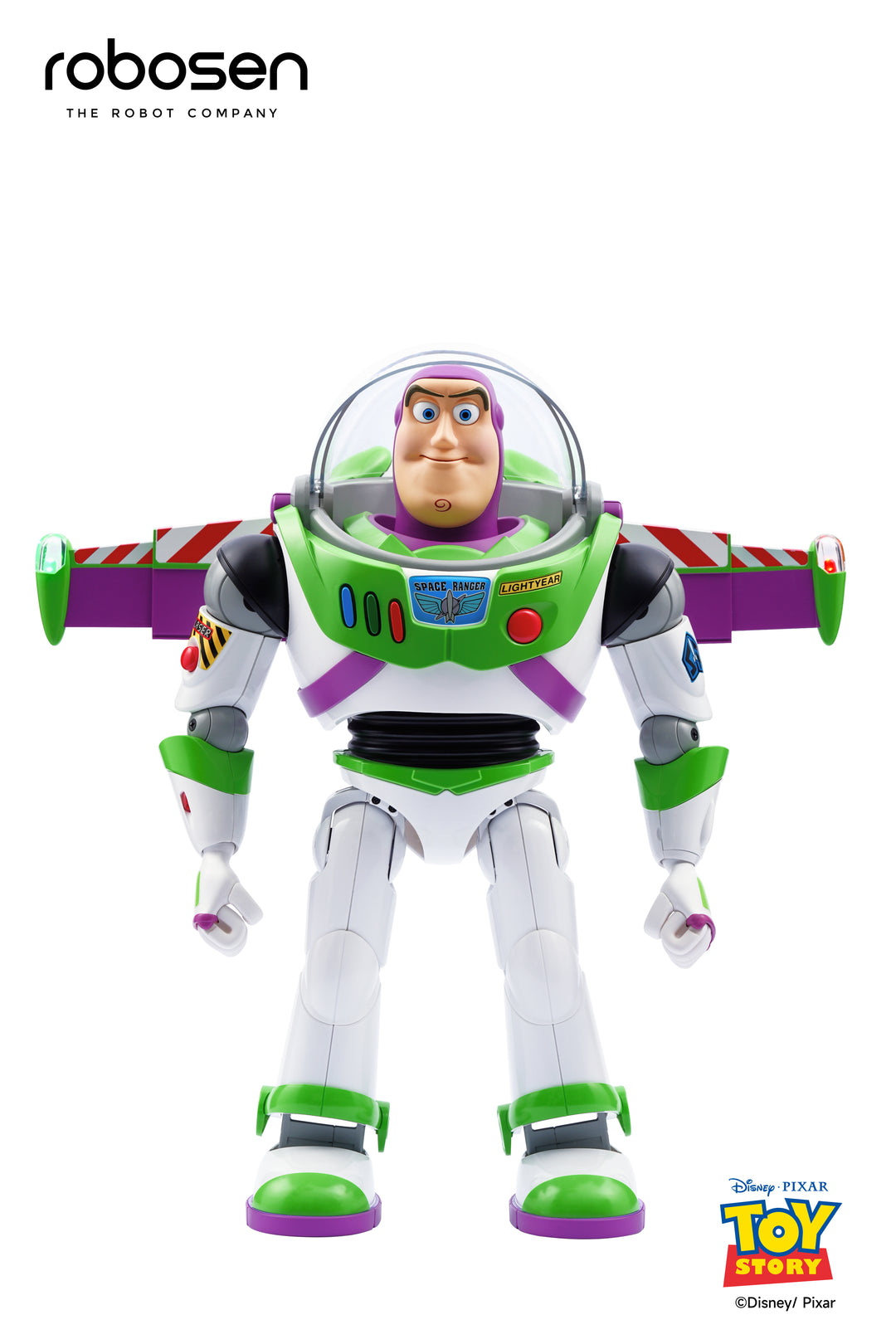 Robosen Toy Story Buzz Lightyear Space Ranger Robotic Action Figure