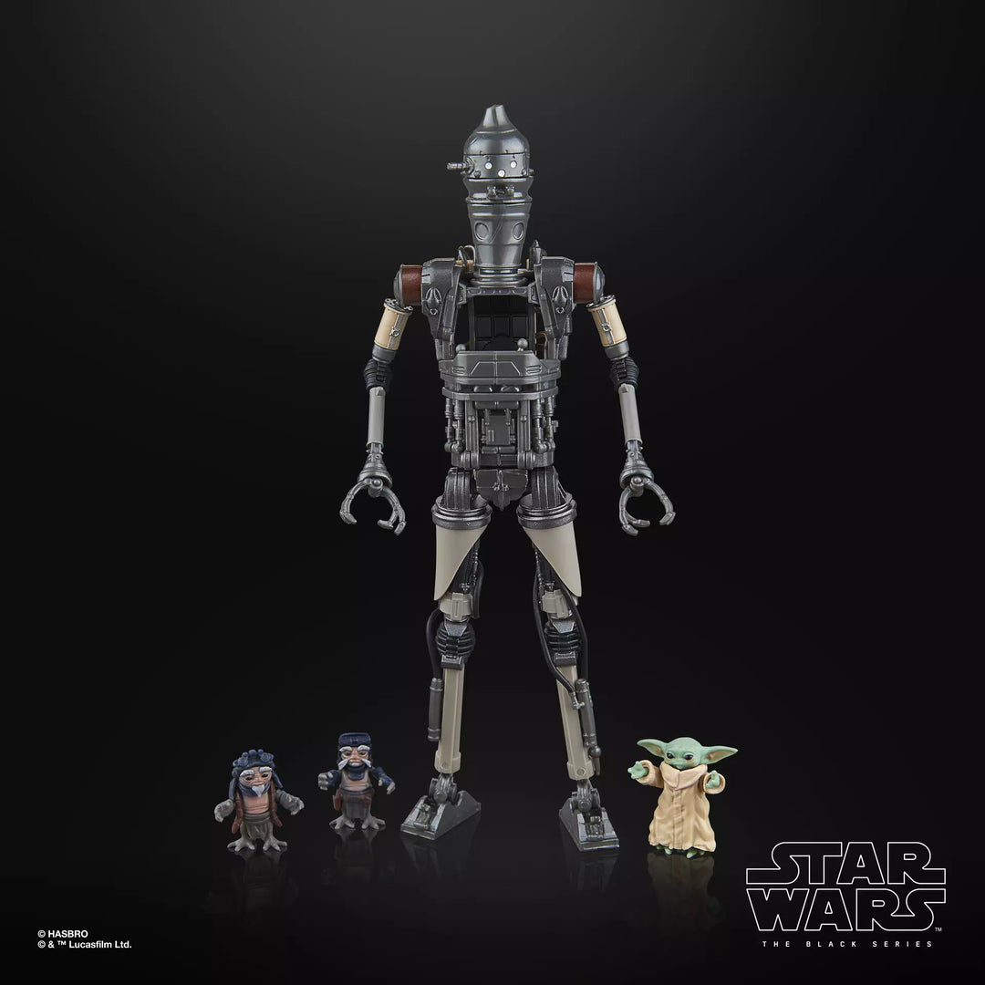 Star Wars The Black Series Deluxe IG-12 & Grogu Action Figure