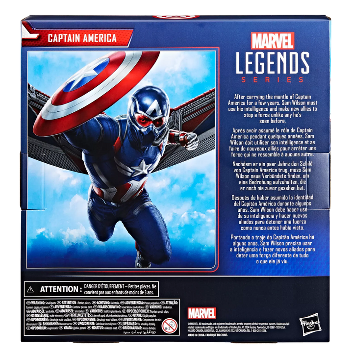 Marvel Legends Series Marvel Captain America Brave New World Captain America 6" Action Figure