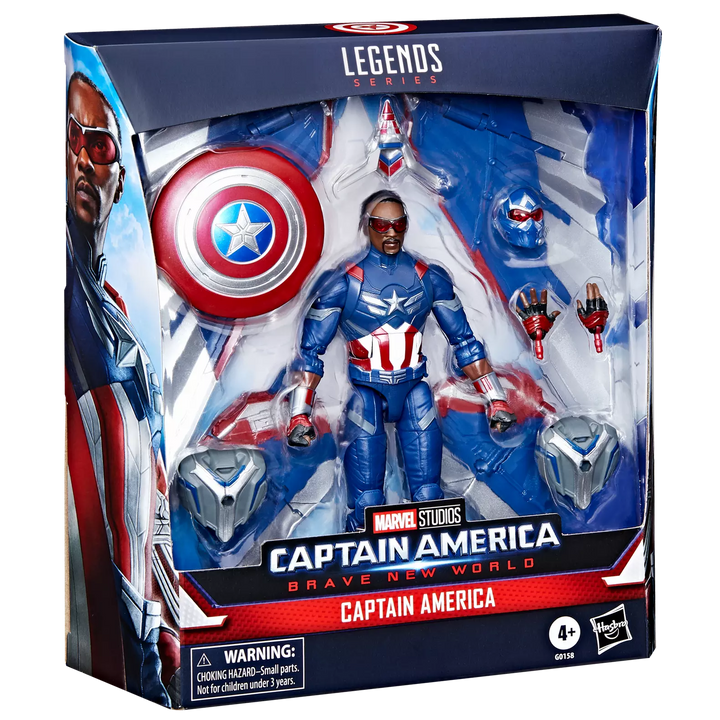 Marvel Legends Series Marvel Captain America Brave New World Captain America 6" Action Figure