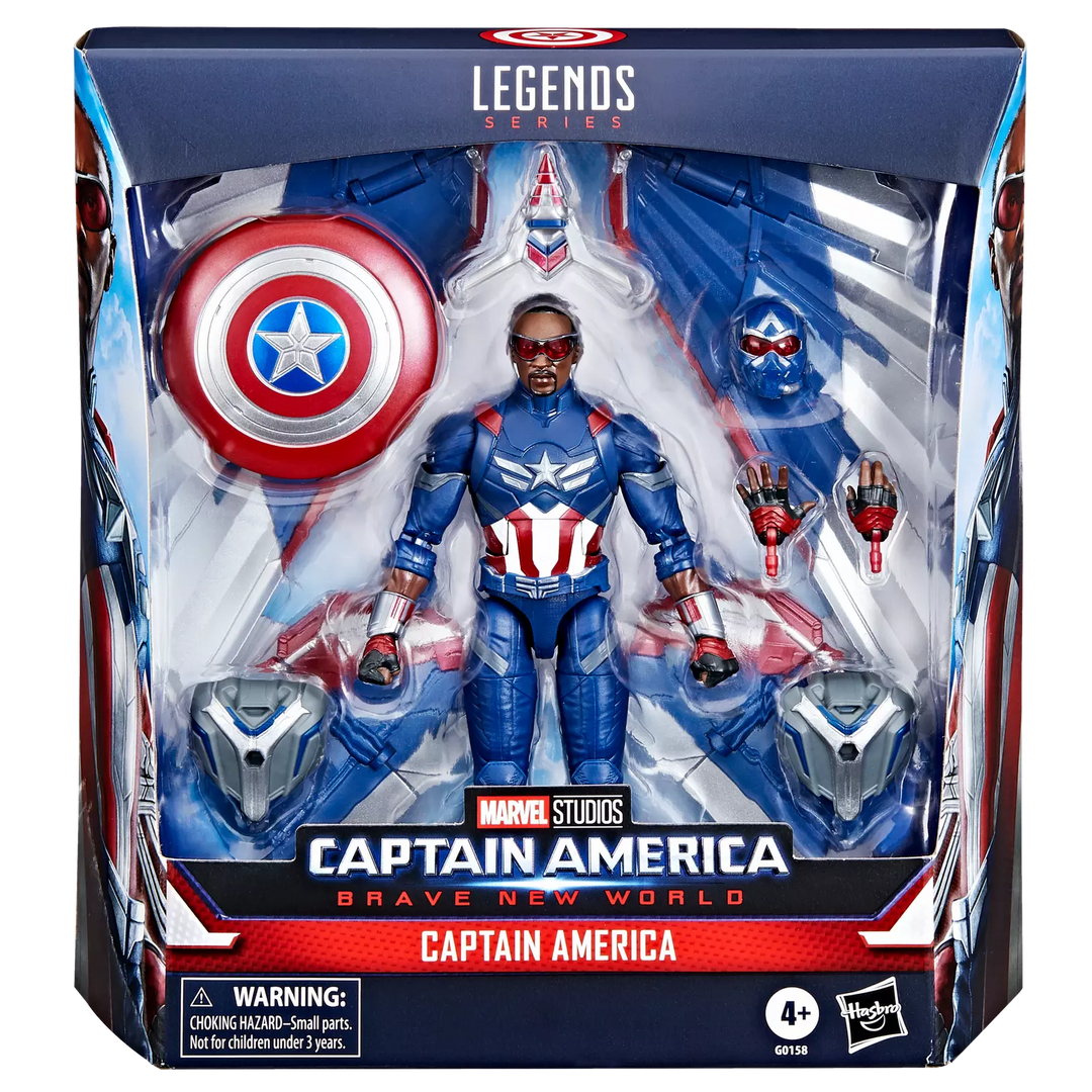 Marvel Legends Series Marvel Captain America Brave New World Captain America 6" Action Figure