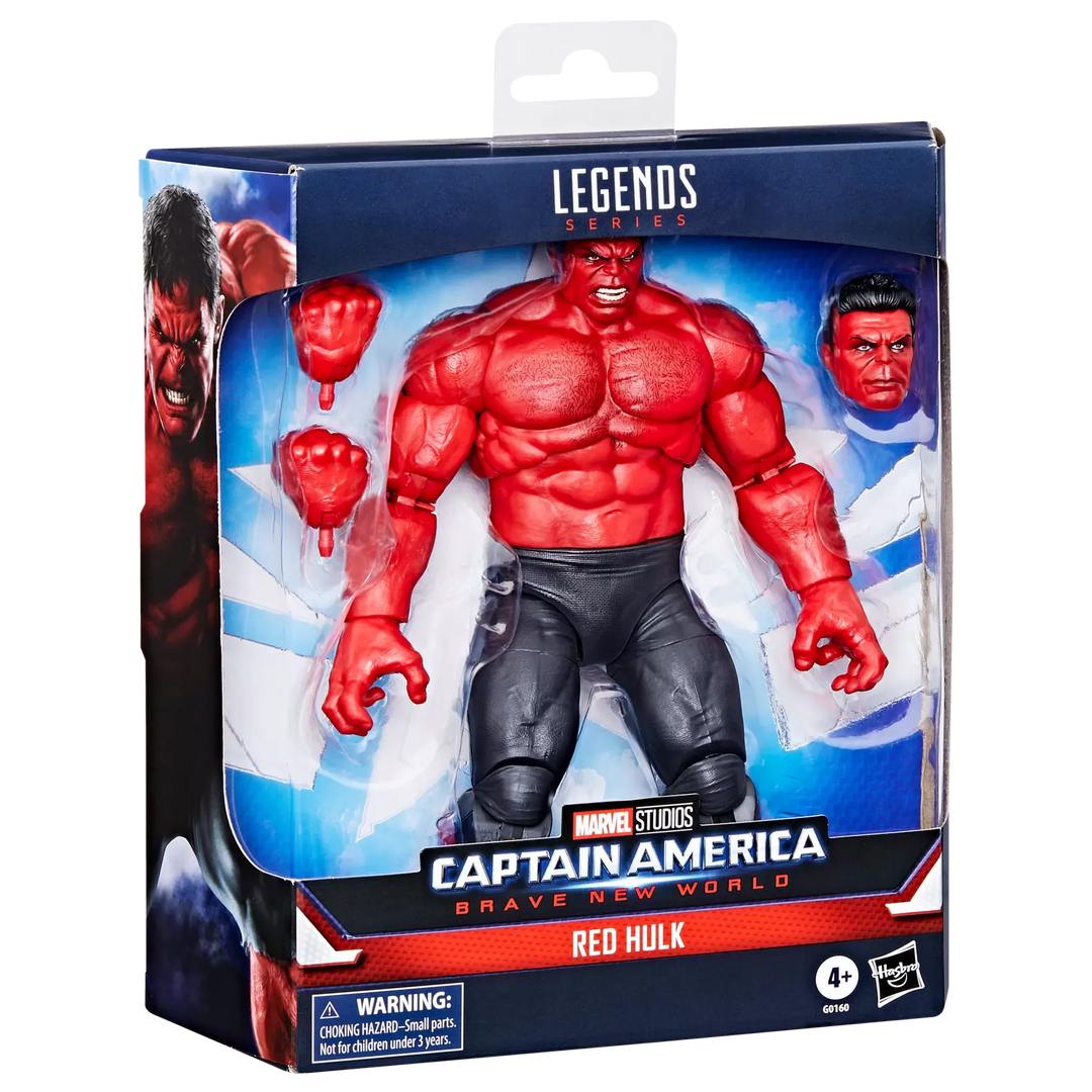 Marvel Legends Series Marvel Captain America Brave New World Red Hulk 6" Action Figure