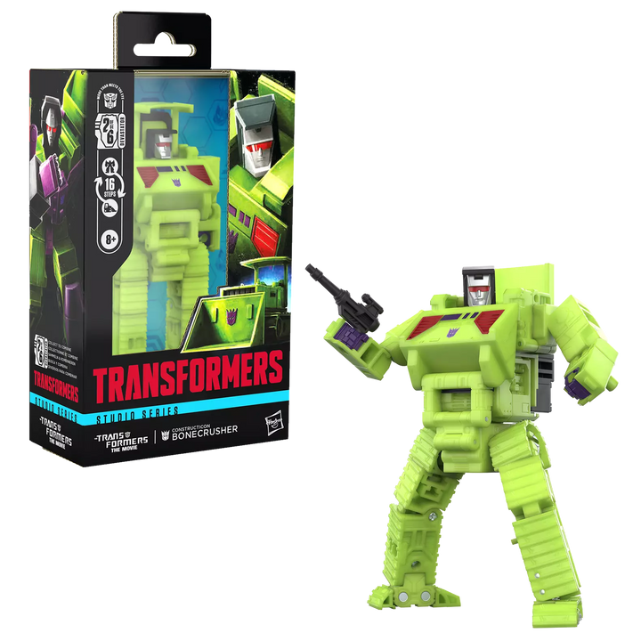 Transformers Studio Series Deluxe Class Transformers: The Movie Bonecrusher Action Figure