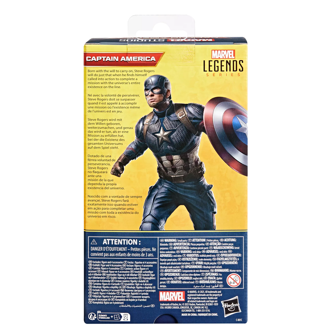 Marvel Legends Series Captain America (Endgame) Action Figure 6" Action Figure