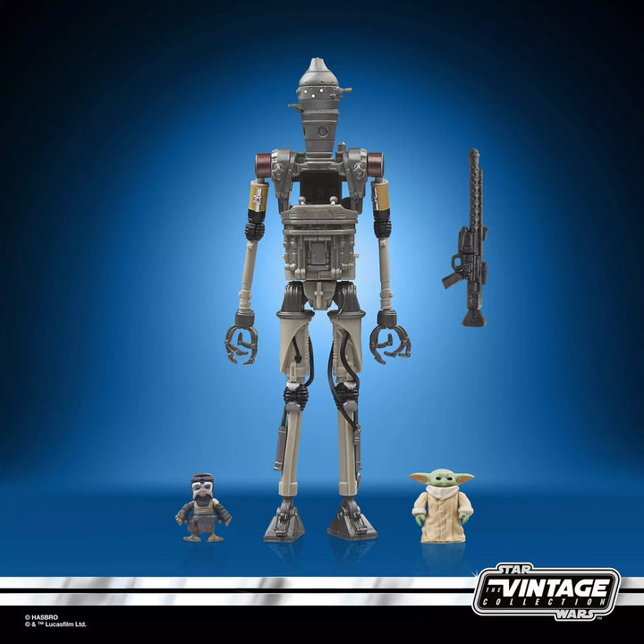 Star Wars The Vintage Collection IG-12, Grogu & Anzellan Action Figure