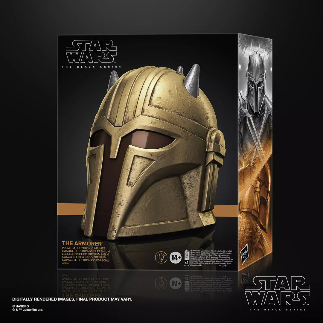 Star Wars The Black Series The Armorer Electronic Helmet