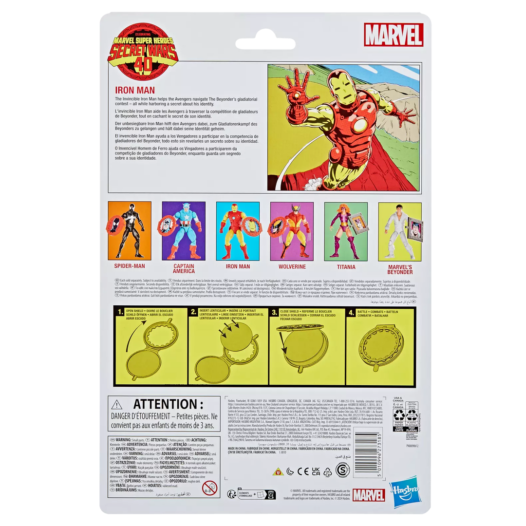 Marvel Legends Series Secret Wars Iron Man 6" Action Figure *Import