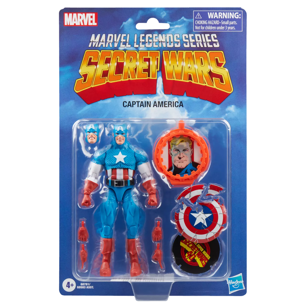 Marvel Legends Series Secret Wars Captain America 6" Action Figure