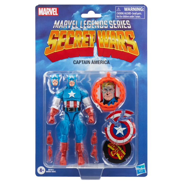 Marvel Legends Series Secret Wars Captain America 6" Action Figure