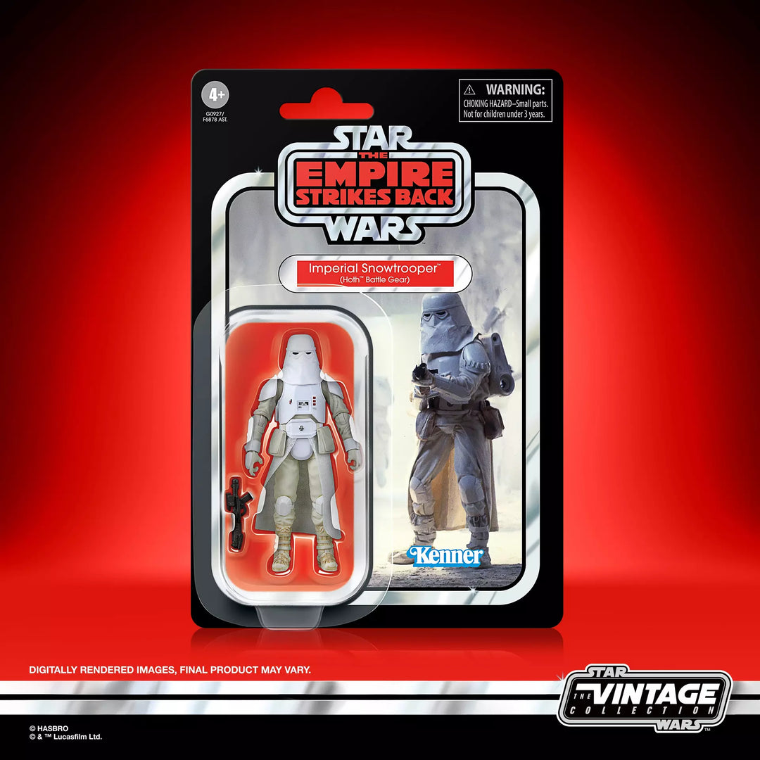 Star Wars The Vintage Collection Imperial Snowtrooper (Hoth Battle Gear) Action Figure - MORE ON THE WAY, SIGN UP FOR THE RESTOCK NOTIFICATION