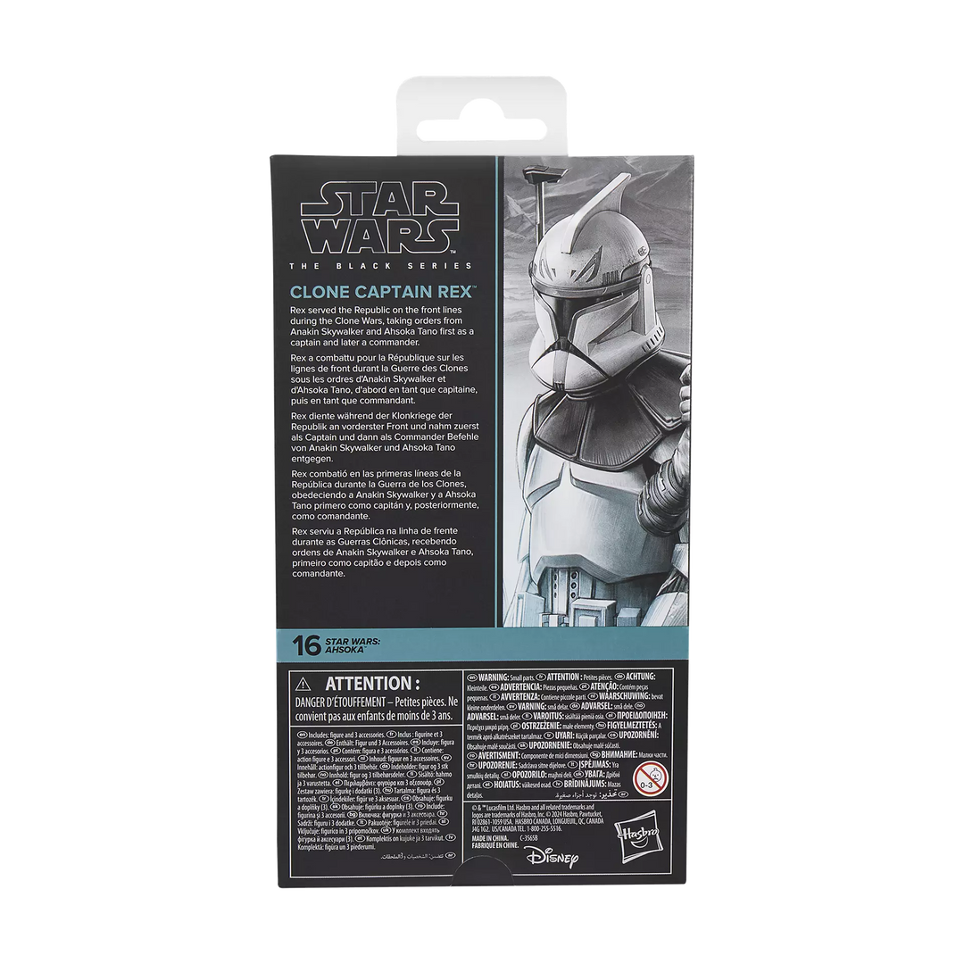 Star Wars The Black Series Clone Captain Rex 6" Action Figure