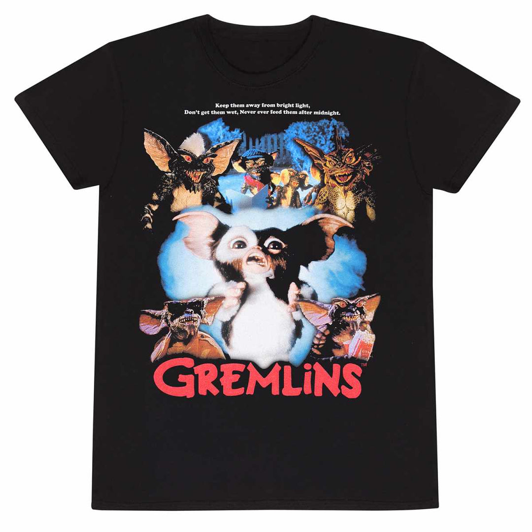 Gremlins Retro Poster Style Unisex Adults T-Shirt