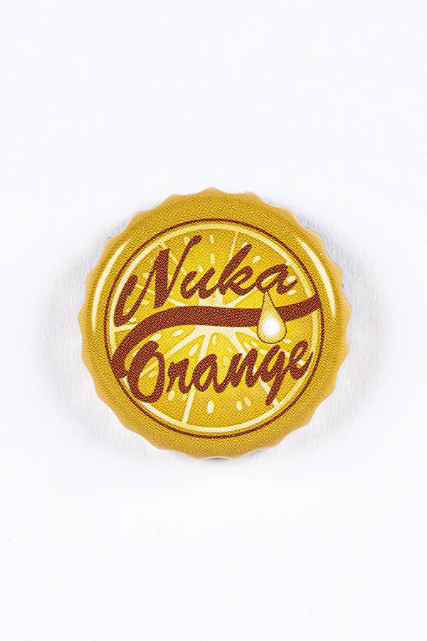 Official Fallout Bottle Cap Series Nuka Orange With Tin
