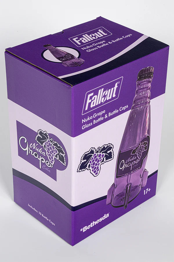 Official Fallout Nuka Grape Glass Bottle & Caps