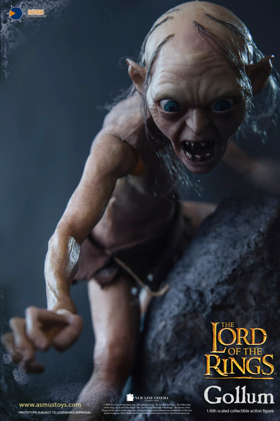 The Lord of the Rings Gollum 1/6 Scale Figure